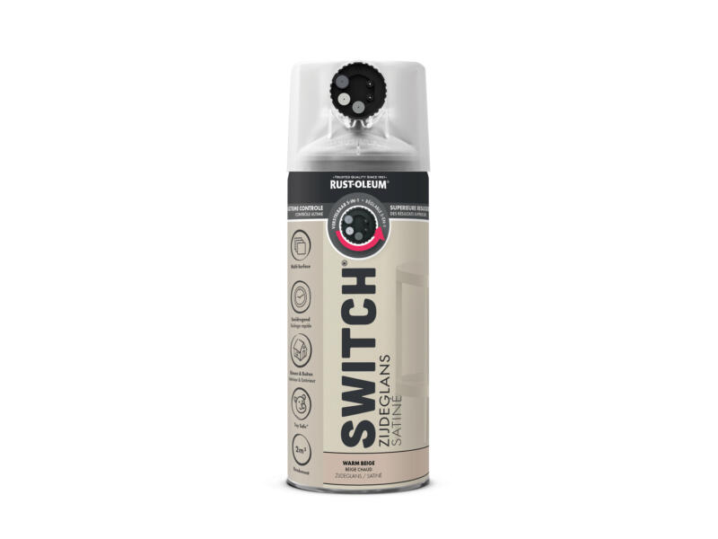 Rust-oleum Switch warm beige zijdegl 400ml