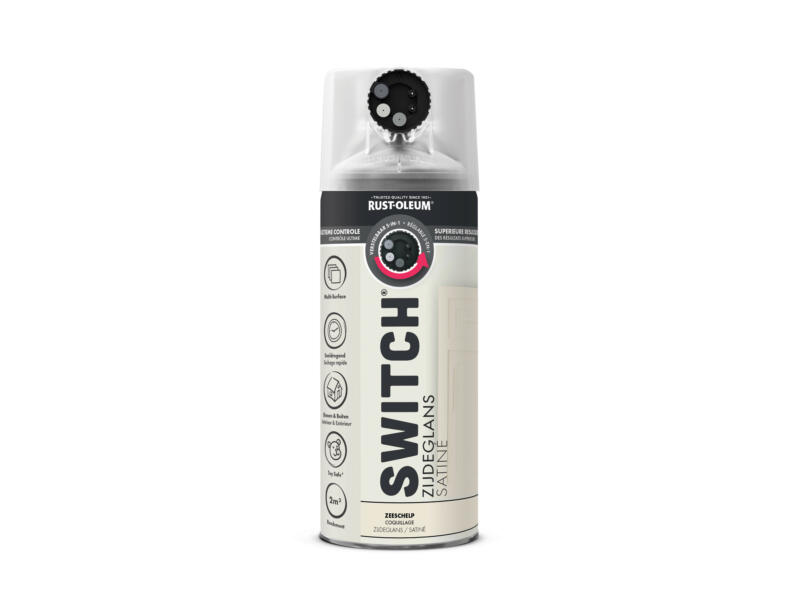 Rust-oleum Switch zeeschelp zijdglns 400ml