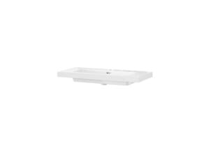 Tiger T-Line Quadro vasque à poser 100cm blanc brillant