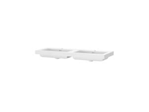 Tiger T-Line Quadro vasque à poser 120cm blanc mat