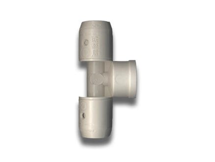 Saninstal T-koppeling Push-Clic F 1/2" 16mm 1
