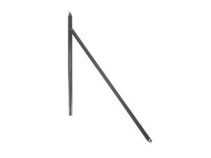 Giardino T-paal 175x3,5 cm antraciet