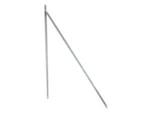 Giardino T-paal 200x3 cm verzinkt