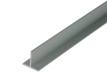 Arcansas T-profiel 2m 20x20 mm geanodiseerd aluminium mat 1