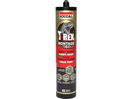 Soudal T-rex Gold montagelijm 415g