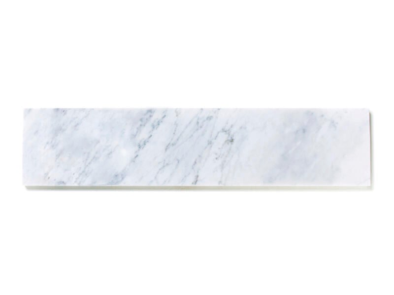 Tablette de fenêtre 101x20x2 cm marbre nordic white