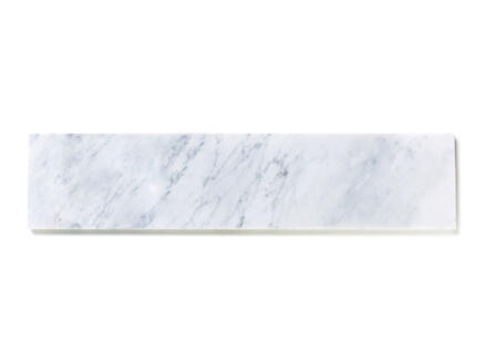 Tablette de fenêtre 113x25x2 cm marbre nordic white 1