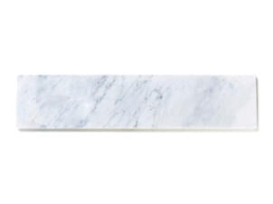Tablette de fenêtre 138x25x2 cm marbre nordic white