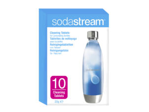 SodaStream Tablettes de nettoyage pour machine eau gazeuse