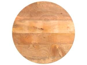 Tafelblad mangohout rond Ø 60x2,5 cm