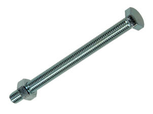 Mack Tapbout met moer M8 100mm verzinkt