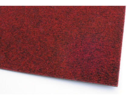 Tapijttegel 50x50 cm rood