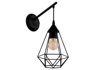 Eglo Tarbes applique murale E27 max. 60W noir