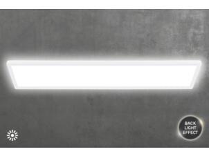 Tava LED plafondlamp 36W rechthoek wit