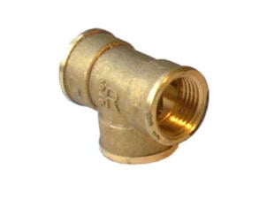 Van Marcke go Té 3/4" FF laiton