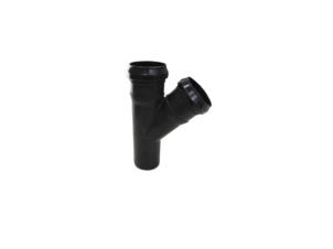 Scala Té 45° MFF 40mm polypropylène noir