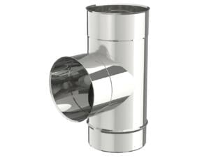 Saninstal Té 90° 131mm inox