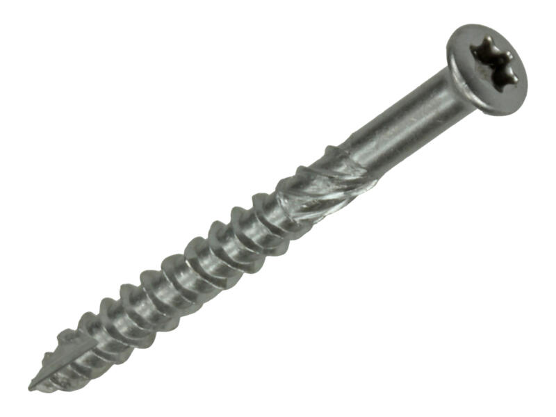 Sam Terrasschroef TX25 60x5 mm inox 200 stuks | Hubo