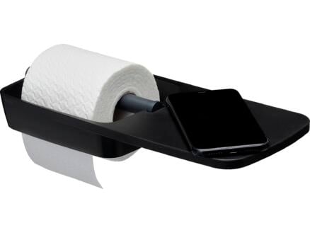 Tiger Tess porte-papier toilette avec tablette noir/anthracite 1