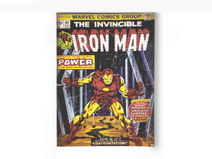 Marvel The invincible Iron Man canvasdoek 50x70 cm 1