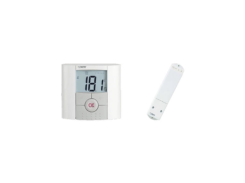 Saninstal Thermostat d'ambiance digital Belux Light RF avec télécommande