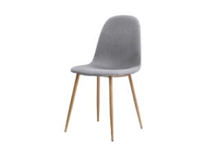 Tiro eetkamerstoel 45x55x85 cm grijs 4 stuks