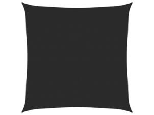 Toile d'ombrage 6x6 m noir