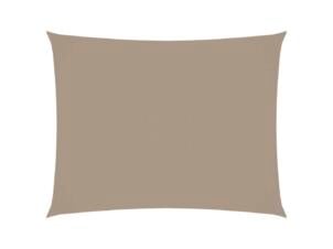 Toile d'ombrage rectangulaire 3x4 m taupe