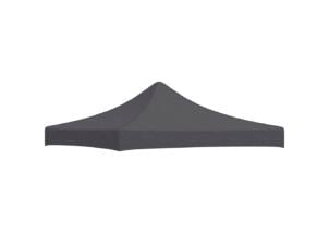 Toit tonnelle 3x3 m anthracite
