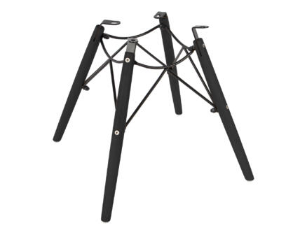 Practo Home Torup stoelpoten 43x43x45 cm zwart 1