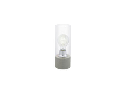 Eglo Torvisco lampe de table E27 60W gris 1