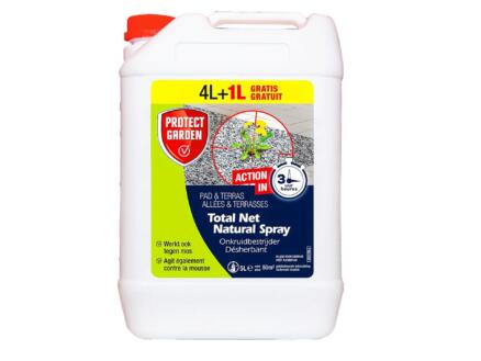 Total Net Natural Spray anti-onkruid & anti-mos terrassen en paden 4l + 1l gratis