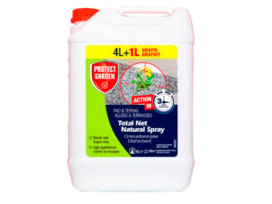Total Net Natural Spray anti-onkruid & anti-mos terrassen en paden 4l + 1l gratis