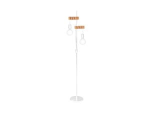 Eglo Townshend 2 staanlamp E27 max. 2x10 W wit/hout