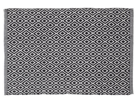 Sealskin Trellis tapis de bain 90x60 cm noir 1
