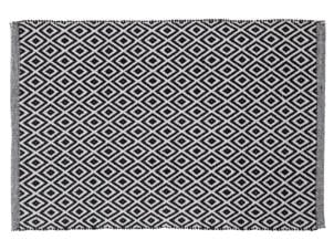 Sealskin Trellis tapis de bain 90x60 cm noir