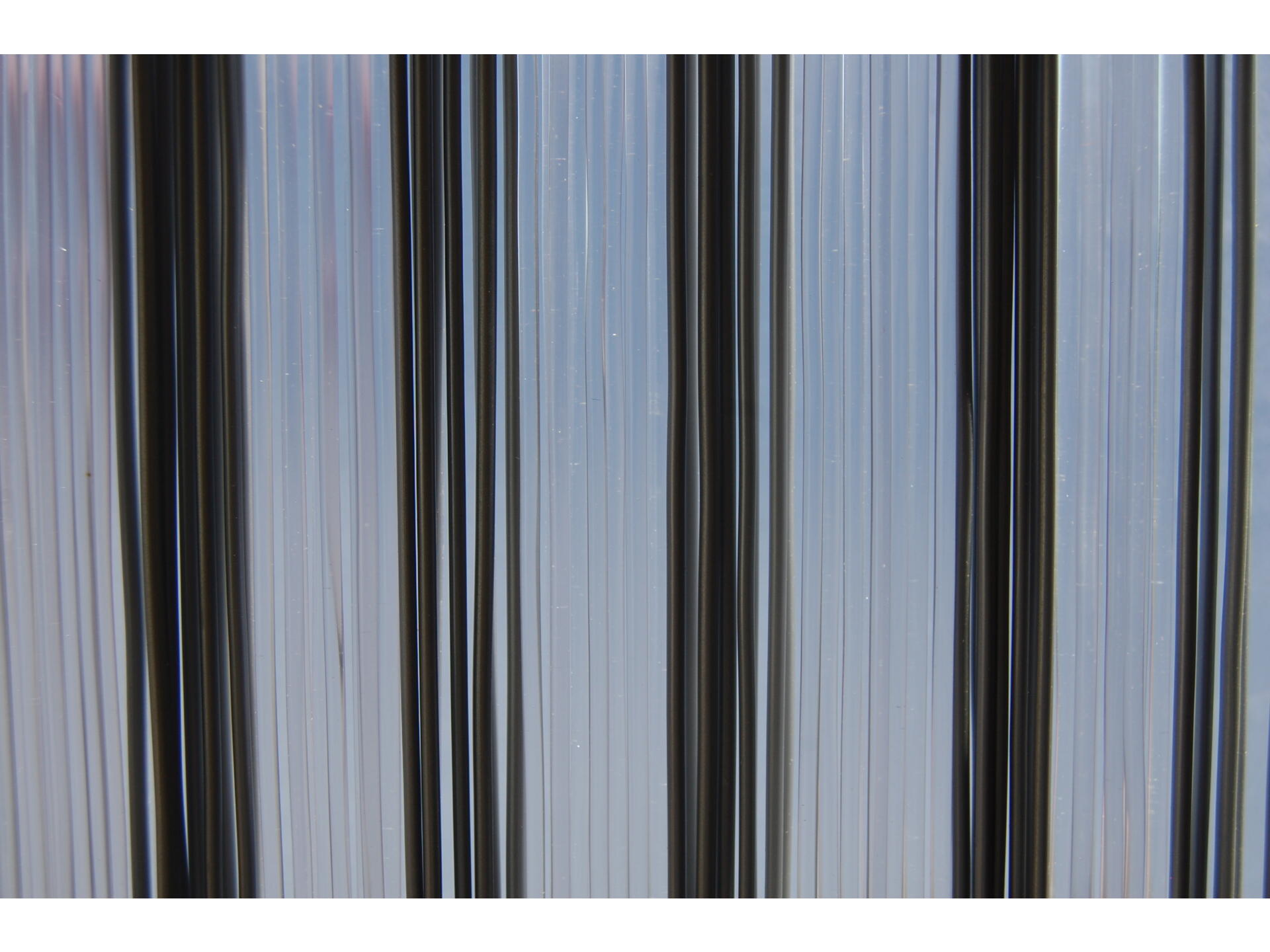 La Tenda Trento 1 rideau antimouches 100x230 cm gris-transparent