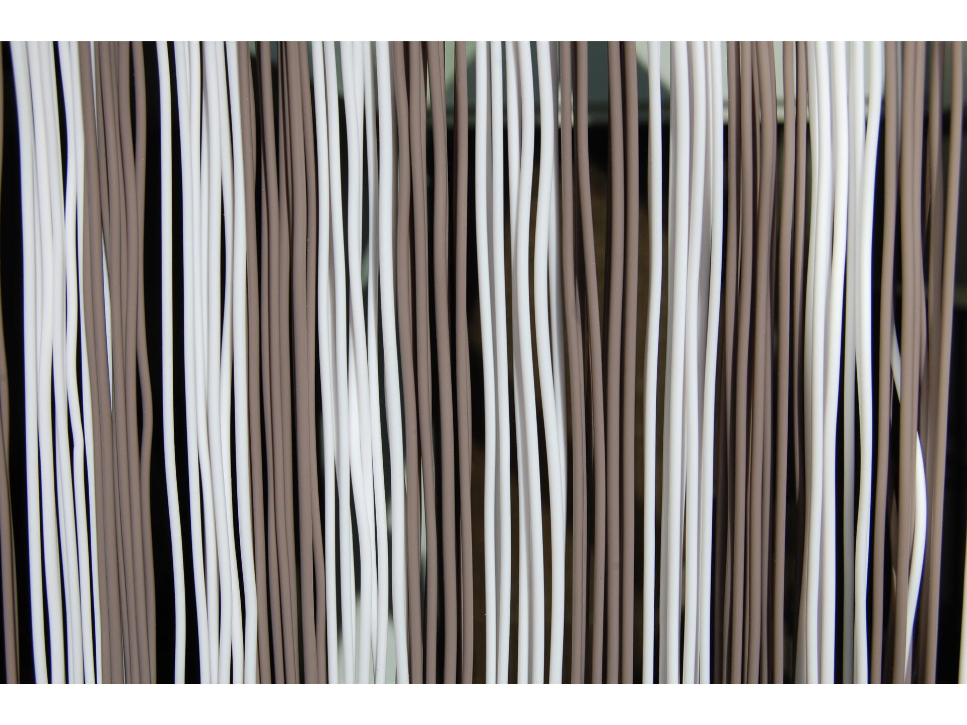 La Tenda Trento 4 rideau antimouches 100x230 cm taupe-blanc