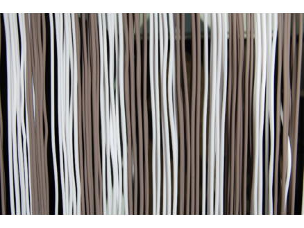 La Tenda Trento 4 rideau antimouches 90x210 cm taupe-blanc 1