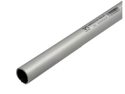 Tube 16mm 3m PVC gris