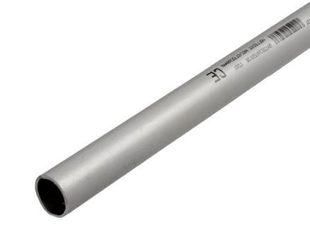 Tube 25mm 3m PVC gris 1