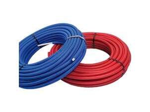 Saninstal Tube à plusieurs couches pert-alu bleu 20x2 mm par rouleau 25m