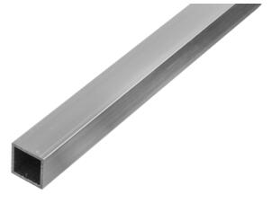Tube carré 15x15x1 mm 200cm aluminium