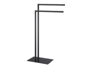 Sealskin Tube porte-serviettes sur pied 2 barres 49cm noir