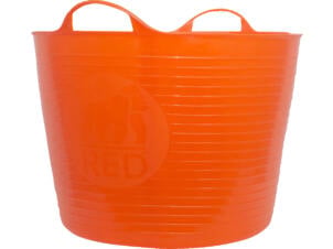 Tubtrug flexibele tuinmand 42l oranje
