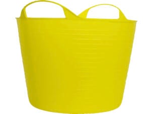 Tubtrug seau de jardin souple 14l jaune