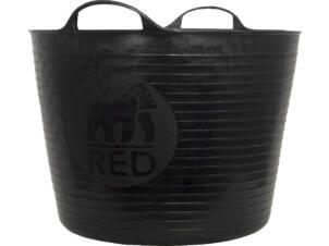 Tubtrug seau de jardin souple 42l noir