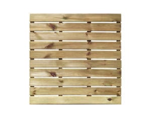 Cartri Tuintegel 100x100x3 cm 1m² grenenhout