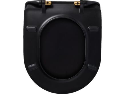 Tiger Tune WC-bril duroplast zwart