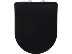 Tiger Tune abattant WC Duroplast inox brossé/noir